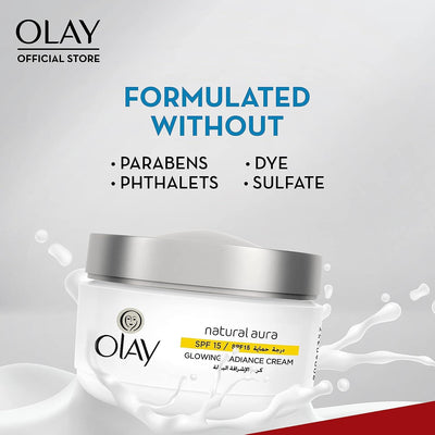 أولاي - عبوة كريم ناتشورال أورا لإشراقة النهار والليل
