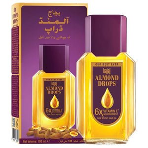 Bajaj - Almond Drops Non Sticky Hair Oil - Zambeel