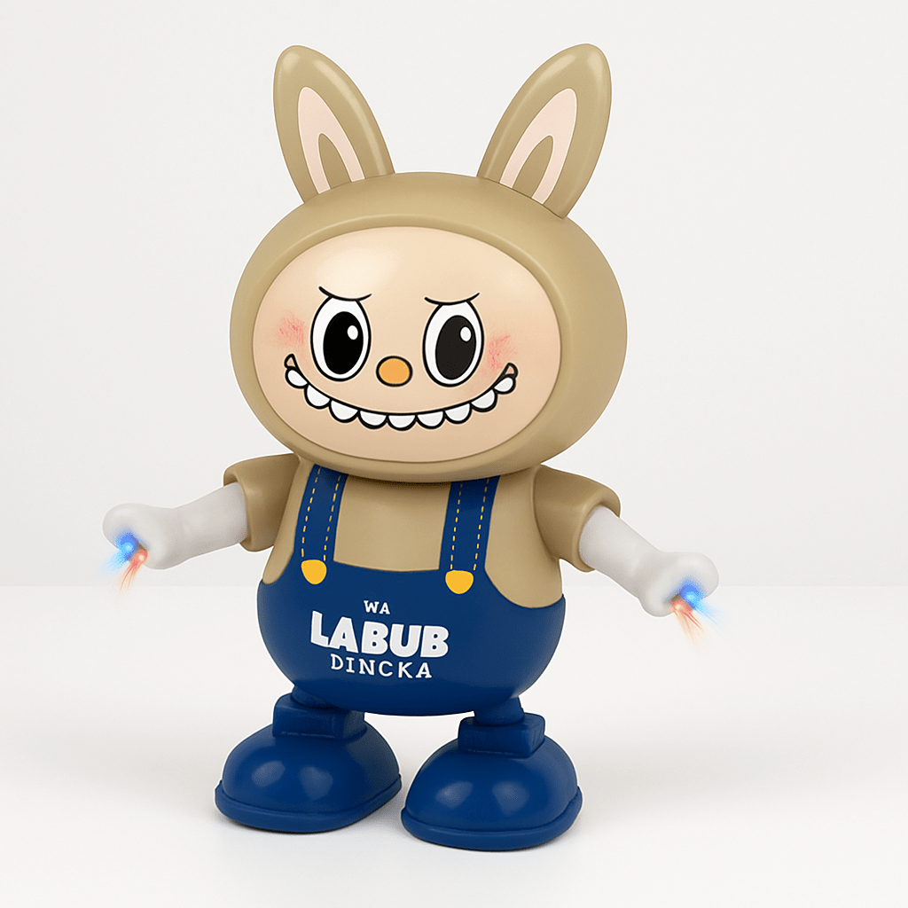Labubu Dancing - Electric 3D Light & Music Recording Toy – Zambeel