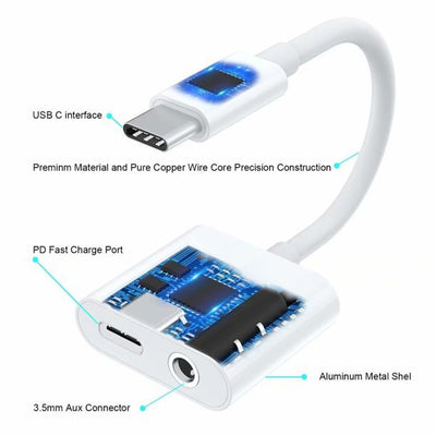 Lightning to 3.5MM Audio Adapter - Zambeel