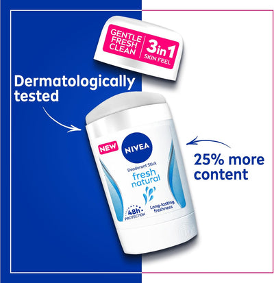 Nivea - Fresh Natural Deodorant Stick - Zambeel