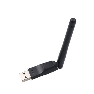 150M Wireless Small Network Card Antenna Receiver Computer Usb Wireless Network Receiver 7601 Network Card - Zambeel