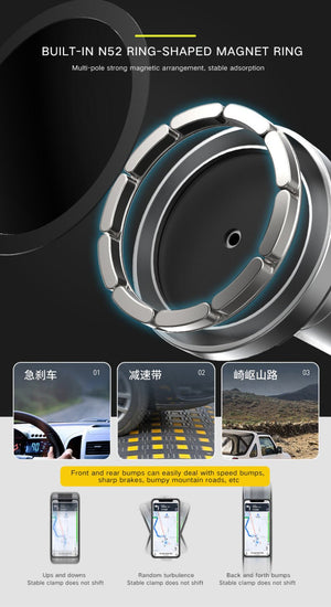 15W Car Magnetic Wireless Charger - Zambeel