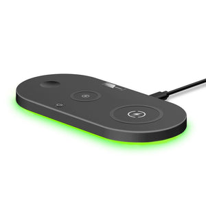 15w Fast Charge Desktop Multi - function Wireless Charger - Zambeel