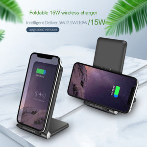 15W Folding Wireless Charger Stand - Zambeel