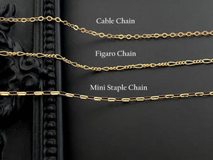 18K Gold & Small Plated Ghost Ghost Pendant Necklace - Zambeel