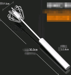 1PC Cake Blender Beater Mixing Tool Stainless Steel Hand Egg Beater Easy Whisk Mixer Egg Cream Stirrer Sauce Shaker - Zambeel