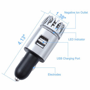 2 in 1 Car Charger Air Purifier - Zambeel
