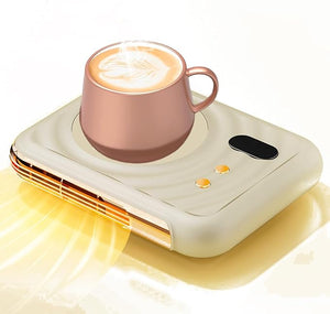 2 - in - 1 Thermostatic Cup Mat & Warm Air Blower - Zambeel