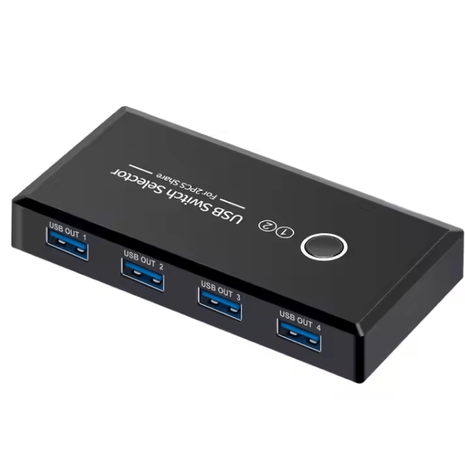 2 - in - 4 USB Switch Selector (USB 2.0) - Zambeel