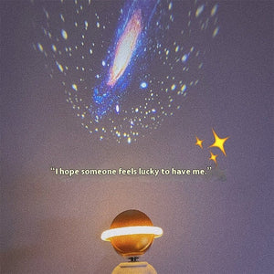 2024 New Astronaut Star Projector Lamp Ins Touch Usb Charging Night Light Rotatable Bedside Atmosphere Lights Lamp Bedroom Decor - Zambeel