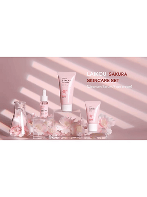 مجموعة العناية بالبشرة من ساكورا اليابان (الأصلية)