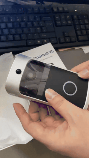 جرس باب فيديو ذكي يعمل بالواي فاي