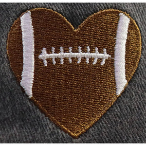 2pcs Football Gifts For Women Men Football Heart Baseball Cap - Zambeel