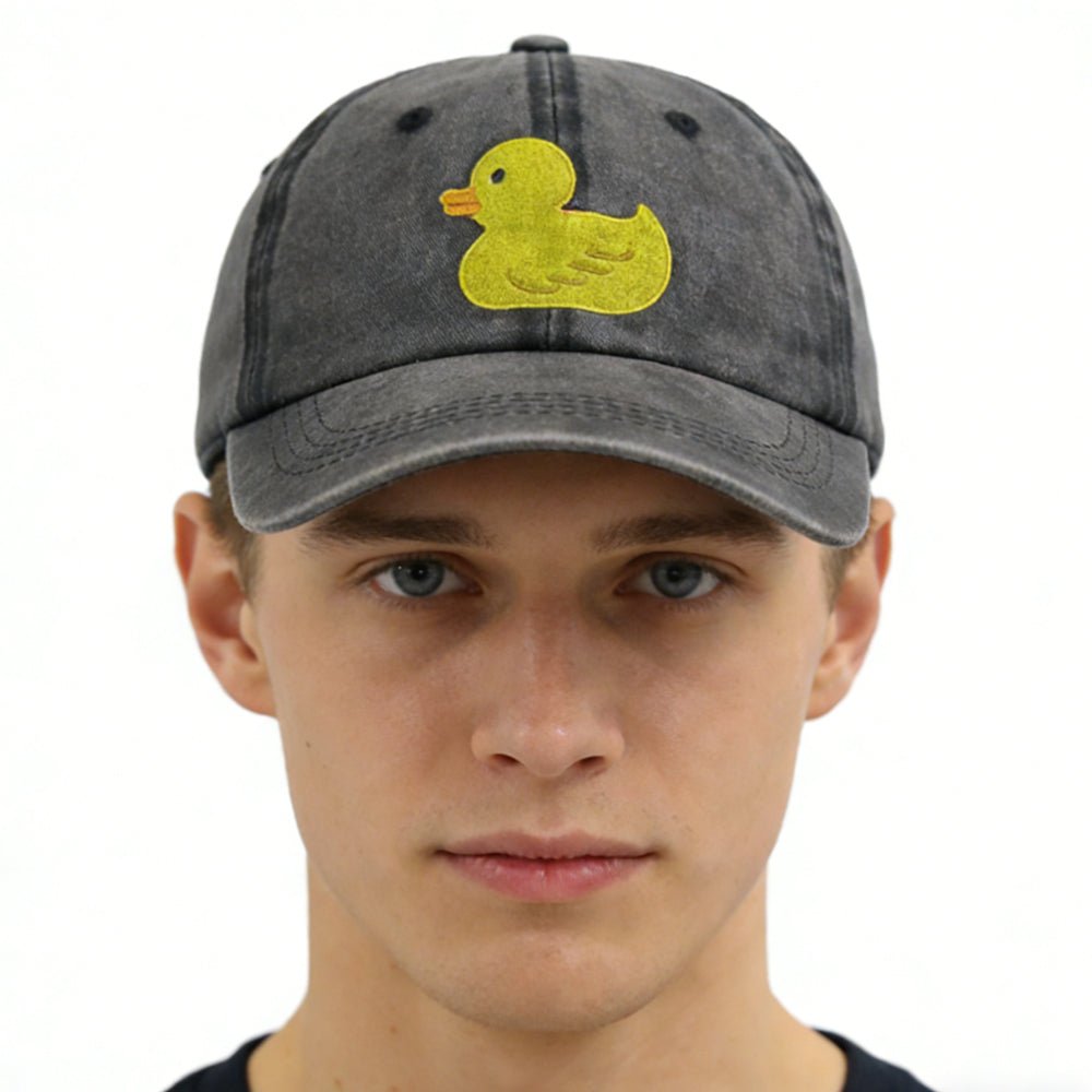 2pcs Funny Duck Gifts For Women Men, Duck Hunting Hat, Funny Animal Duck Lovers Embroidered Adjustable Baseball Cap Birthday - Zambeel