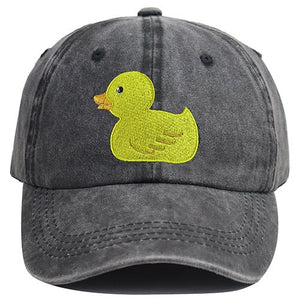 2pcs Funny Duck Gifts For Women Men, Duck Hunting Hat, Funny Animal Duck Lovers Embroidered Adjustable Baseball Cap Birthday - Zambeel