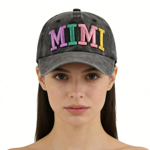 2pcs Funny Mimi Hat For Men Women, Adjustable Embroidered Wash Cotton Baseball Cap - Zambeel