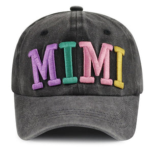 2pcs Funny Mimi Hat For Men Women, Adjustable Embroidered Wash Cotton Baseball Cap - Zambeel