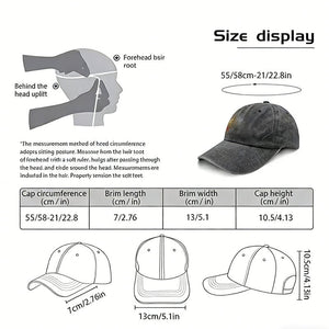 2pcs One Nation Under God Baseball Cap For Women Men, Adjustable Embroidered Wash Cotton Baseball Cap - Zambeel
