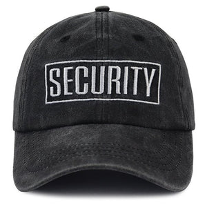 2pcs Security Hats For Men Women Security Accessories Baseball Cap - Zambeel