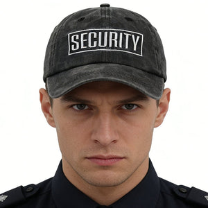 2pcs Security Hats For Men Women Security Accessories Baseball Cap - Zambeel