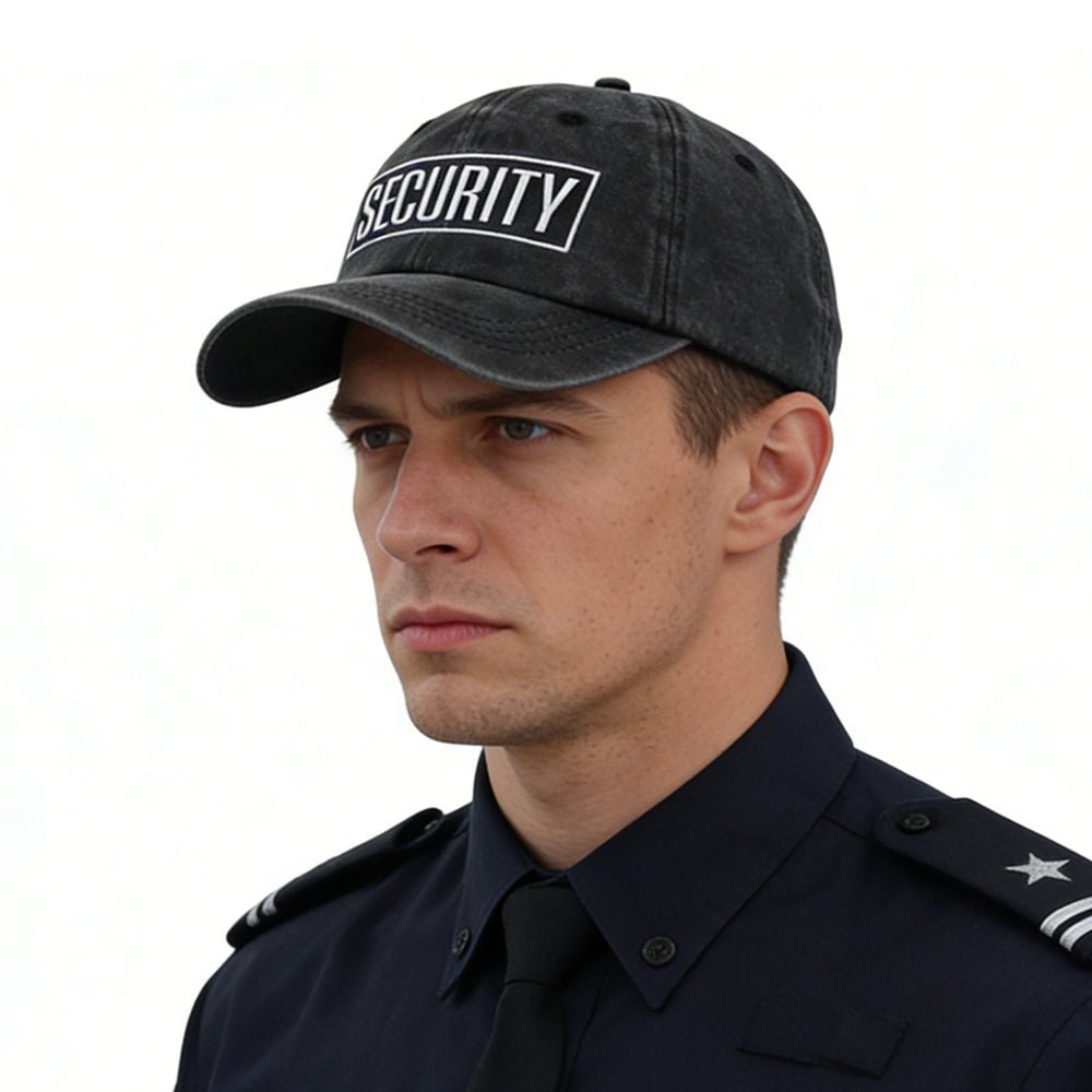 2pcs Security Hats For Men Women Security Accessories Baseball Cap - Zambeel