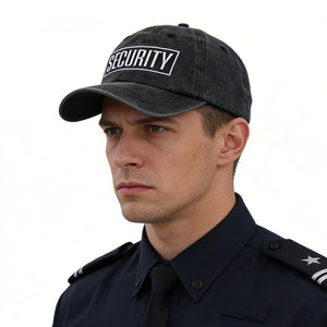 2pcs Security Hats For Men Women Security Accessories Baseball Cap - Zambeel