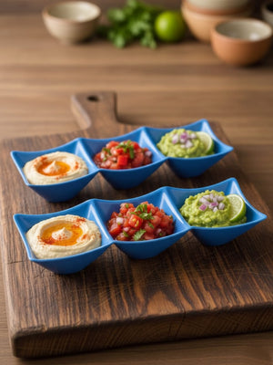 3 - Compartment Sauce Serving Dish - Zambeel