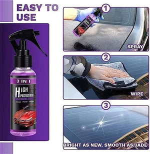 3 - in - 1 High Protection Quick Car Coating Spray - Zambeel