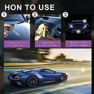 3 - in - 1 High Protection Quick Car Coating Spray - Zambeel