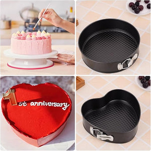 3 - Piece Springform Cake Pan Set Ⓢ - Zambeel
