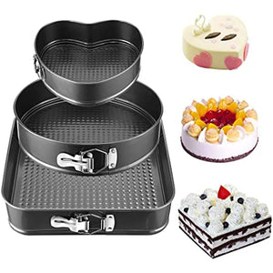 3 - Piece Springform Cake Pan Set Ⓢ - Zambeel