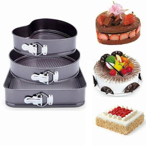 3 - Piece Springform Cake Pan Set Ⓢ - Zambeel