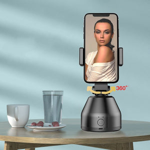 360 - Degree Object Tracking Bracket Smart Phone Live Broadcast PTZ Face Recognition New Mobile Phone Live Broadcast Bracket - Zambeel