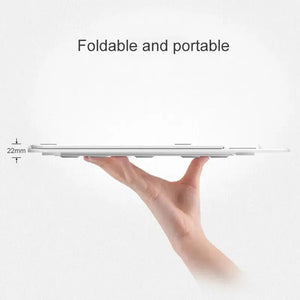 360° Rotating Foldable Laptop Stand with Mobile Holder - Zambeel