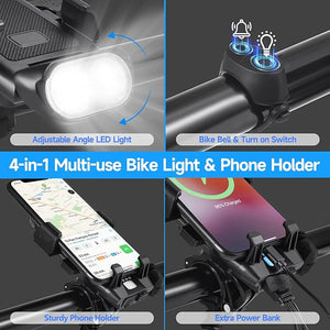 4 - in - 1 Mobile Phone Holder for Bicycle - Zambeel