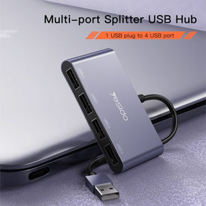 4 in 1 USB Multifunction Hub Adapter - Zambeel