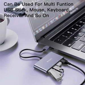 4 in 1 USB Multifunction Hub Adapter - Zambeel