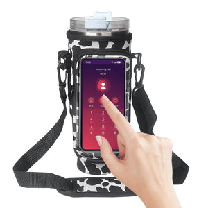 40oz Cup Cover Transparent Touch Screen Neoprene Kitchen Gadgets - Zambeel