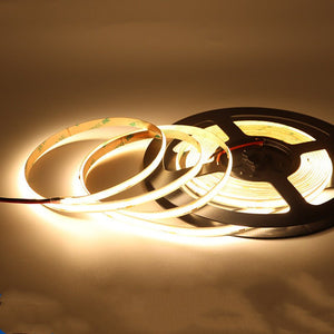 480 Color Temperature COB Light Strip Neon 24V Flexible Embedded - Zambeel