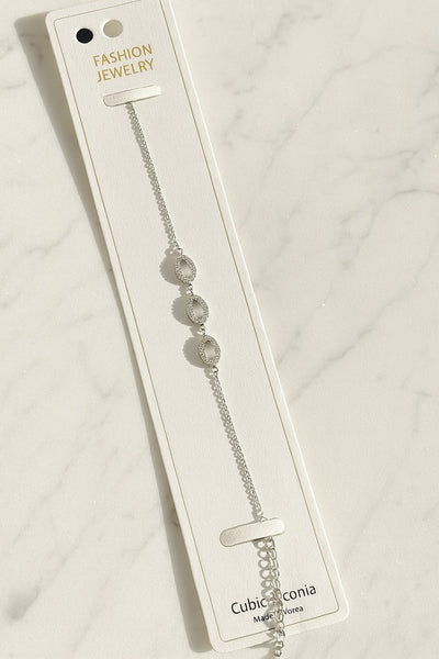 4u Jewelry - Elegant Zirconia Bracelets - Zambeel