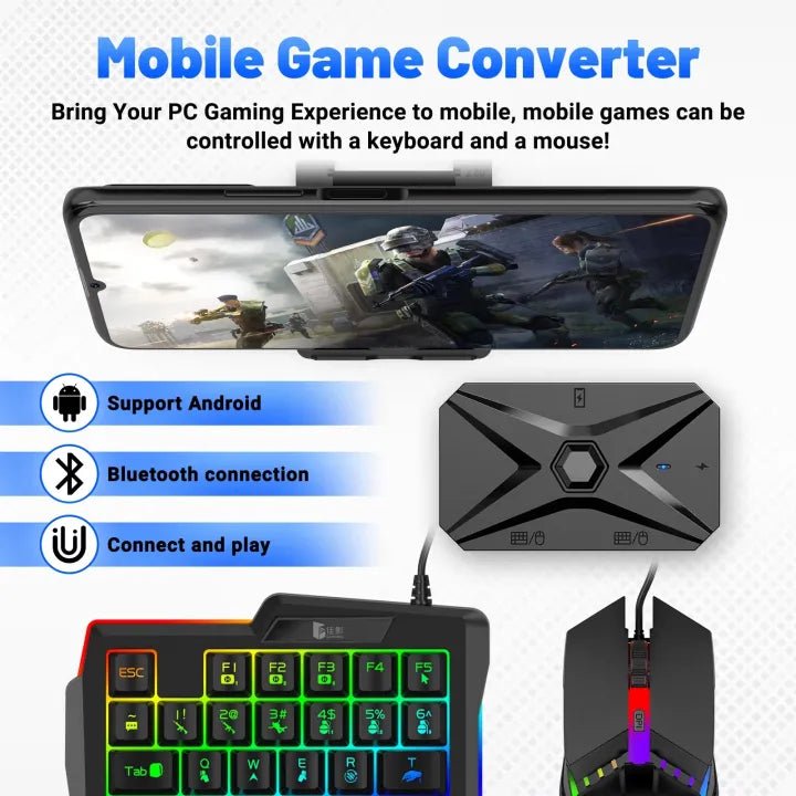 5 - in - 1 Mobile Gaming Combo - Zambeel