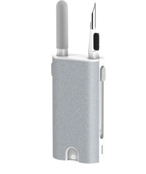 5 In 1 Screen Cleaner Kit Camera Phone Tablet Laptop Screen Cleaning Tools Earphone Cleaning Brush Pen For Office - Zambeel