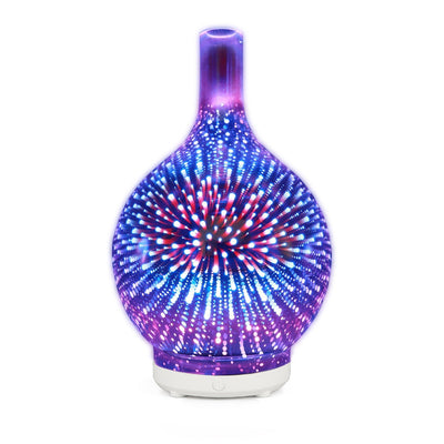 5V Glass Colorful Vase Humidifier - Zambeel