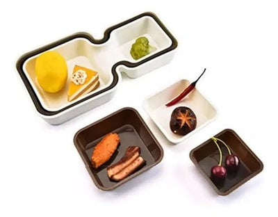 6 - Piece Stackable Trays Set - Zambeel