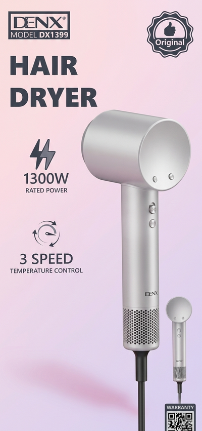 Denx -  Hot & Cold Hair Dryer