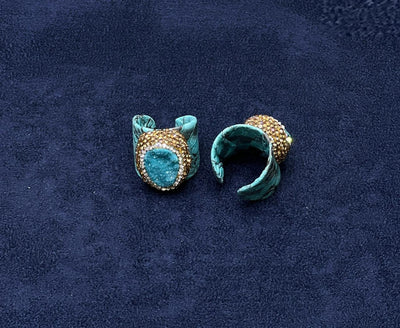 Druzy Crystal Statement Ring