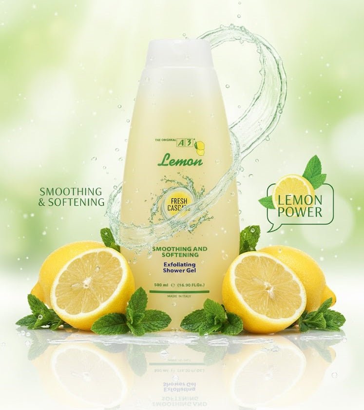 A3 Lemon - Fresh Cascade Exfoliating Shower Gel - Zambeel