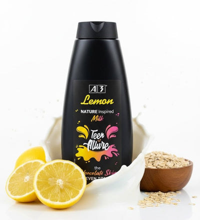 A3 Lemon - Teen Allure - Skin Tone Enhancer Body Lotion - Zambeel
