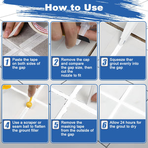 AERLLE - Tile Reform Grout Sealer - Zambeel